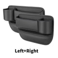R&z - Seat Gap Organizer Storage Box Pocket Universal Wallet Keys Card - black 1pair