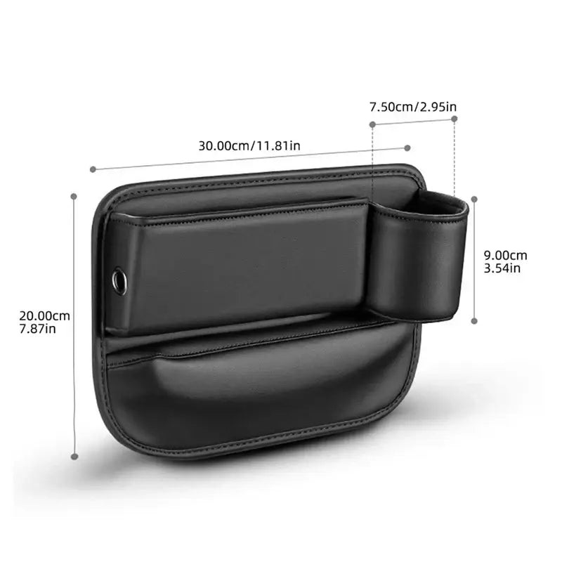 R&z - Seat Gap Organizer Storage Box Pocket Universal Wallet Keys Card