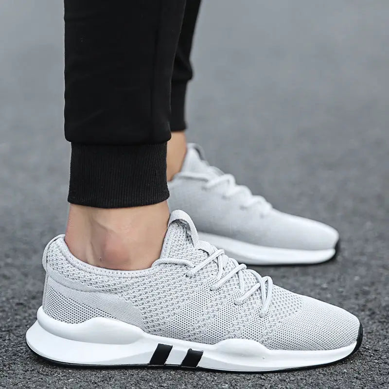 R&z - Shoes Knitted Sneakers Sports Footwear - gray / 43