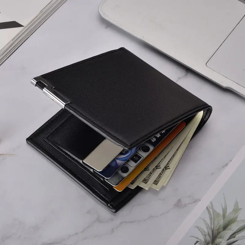 R&z - Short Wallets - Business PU Leather Clutch Wallets