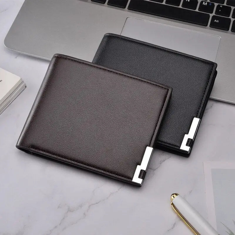 R&z - Short Wallets - Business PU Leather Clutch Wallets
