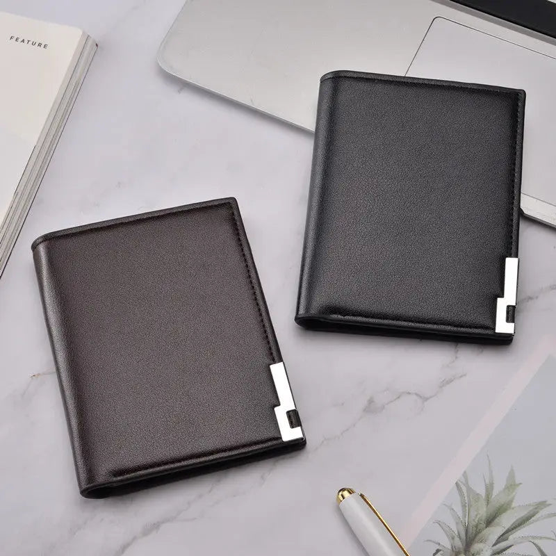 R&z - Short Wallets - Business PU Leather Clutch Wallets