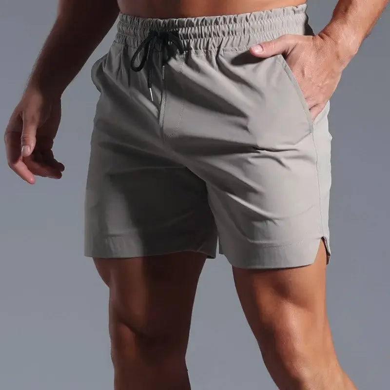 R&z - Shorts Men Sportswear - GRAY / EuUs S