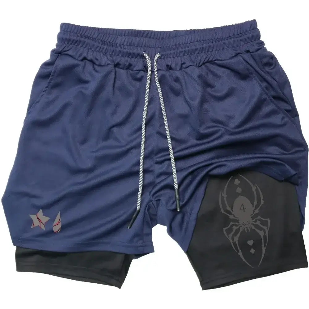 R&z - Shorts Training Sport Gym Quick Dry Shorts with Pockets - 11 / M