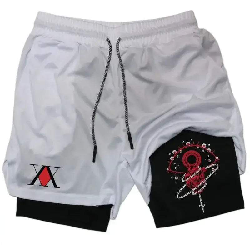R&z - Shorts Training Sport Gym Quick Dry Shorts with Pockets