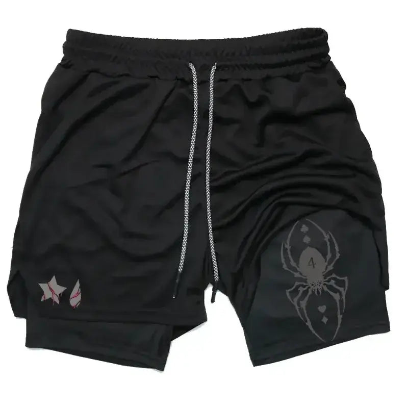 R&z - Shorts Training Sport Gym Quick Dry Shorts with Pockets