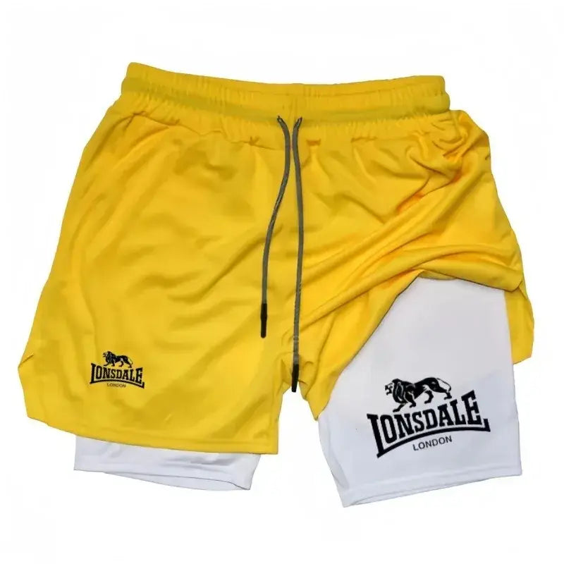 R&z - Shorts with Phone Pocket Towel Loop Summer Sport Athletic Activewear