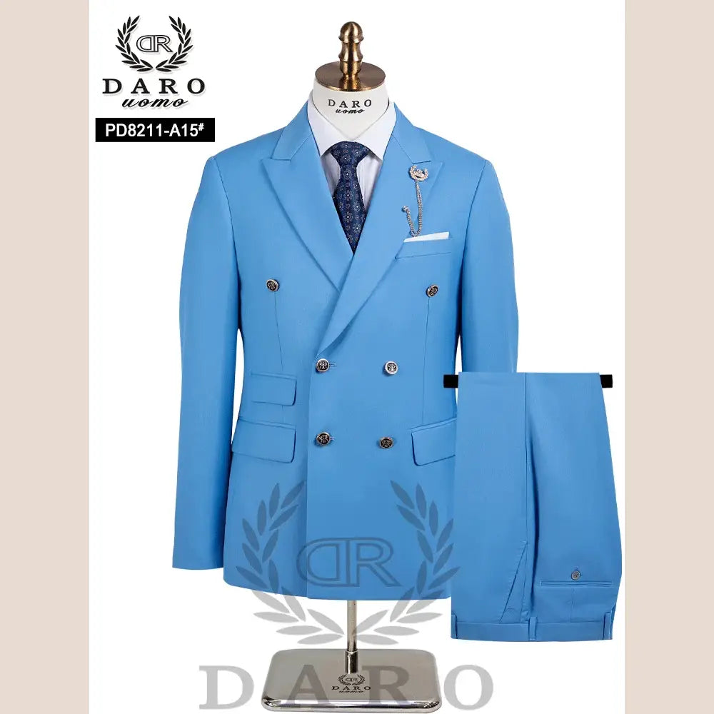 R&z - Slim Fit Formal Business Work Wear Suits 2Pcs Set (Jacket + Pants) - Executive Business Wear