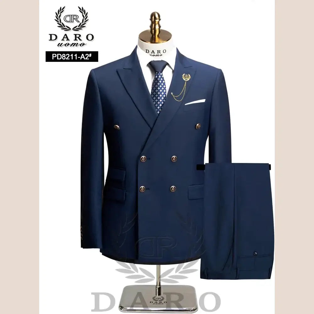 R&z - Slim Fit Formal Business Work Wear Suits 2Pcs Set (Jacket + Pants) - Executive Business Wear