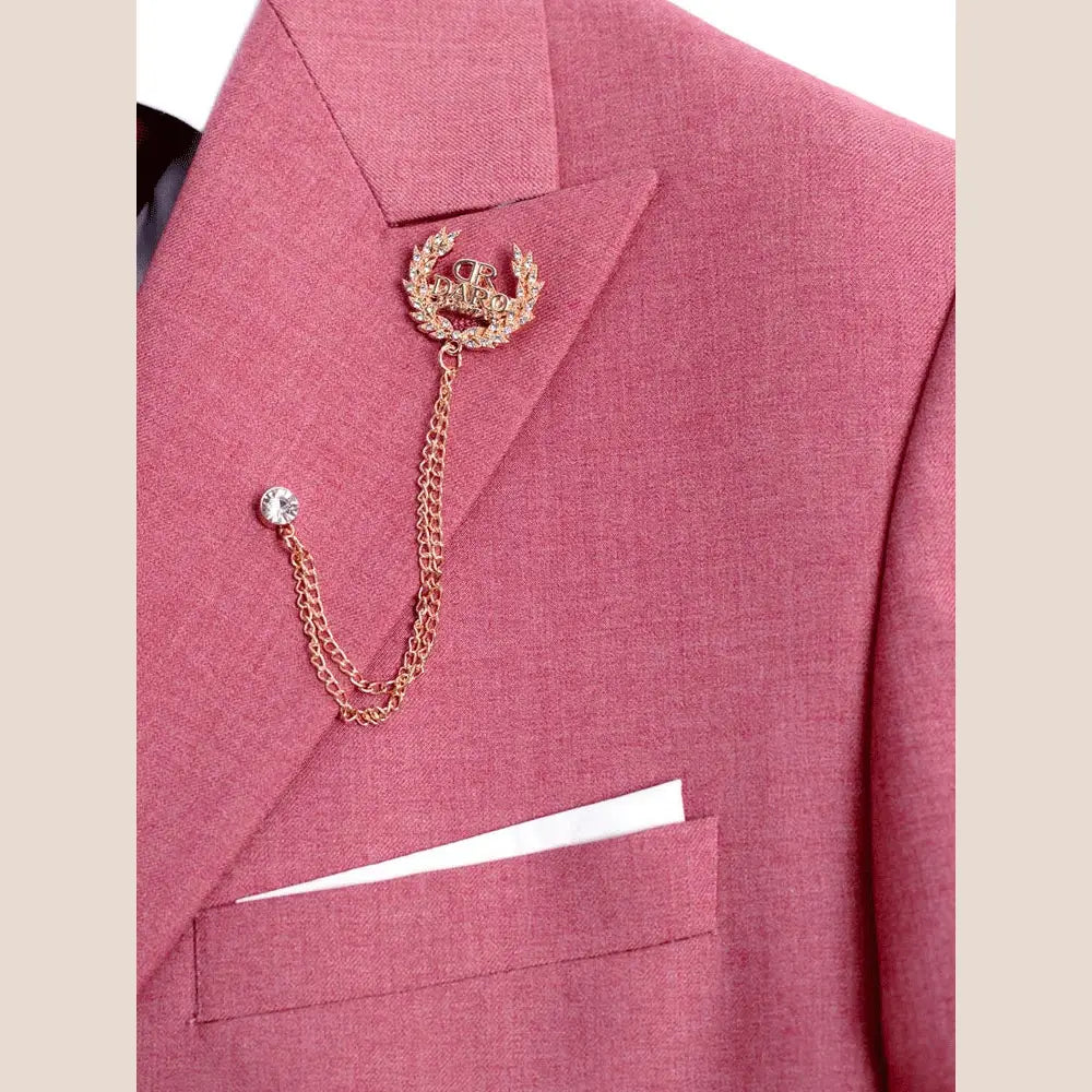 R&z - Slim Fit Formal Business Work Wear Suits 2Pcs Set (Jacket + Pants) - Executive Business Wear