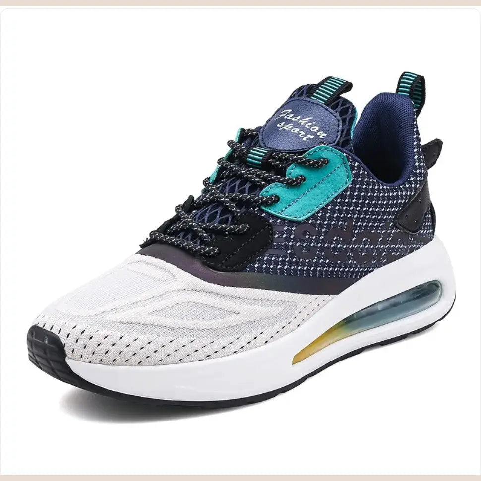 R&Z Sneakers Running Shoes Men Shoes Sports Shoes Air Cushion - Blue / 39