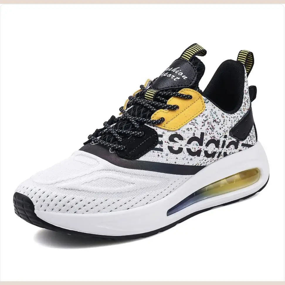 R&Z Sneakers Running Shoes Men Shoes Sports Shoes Air Cushion - White / 41