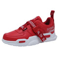R&z - Sport Casual Shoes in Fluorescent Green - Red / 36
