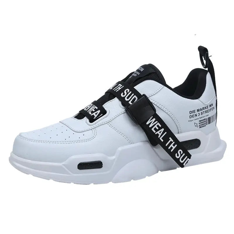 R&z - Sport Casual Shoes in Fluorescent Green - White black / 36