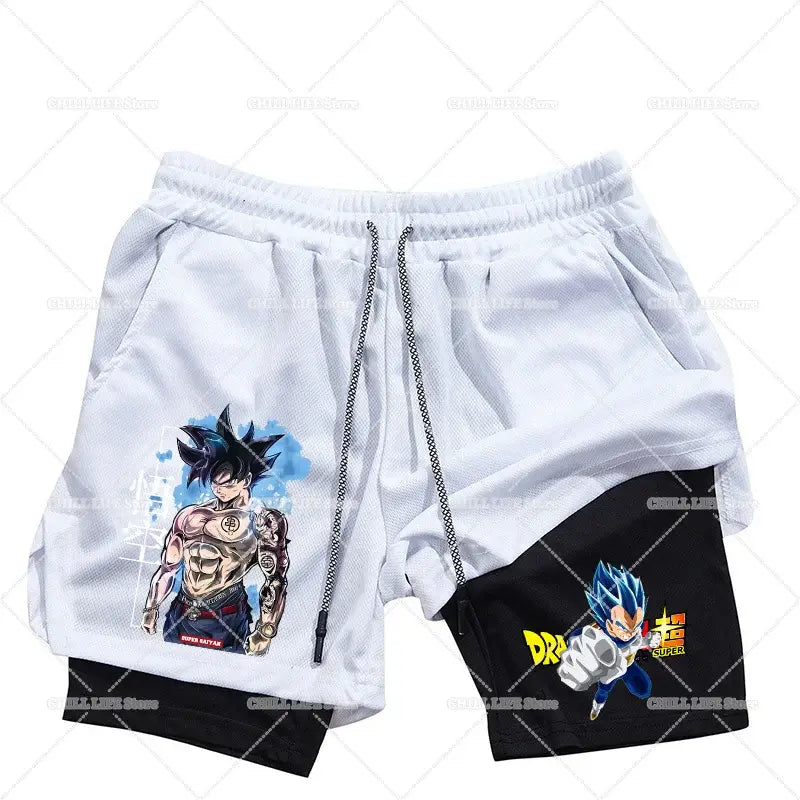 R&z - Sport Shorts Gym Jogging Breathable Quick-drying Shorts Summer - QLZ833 / L