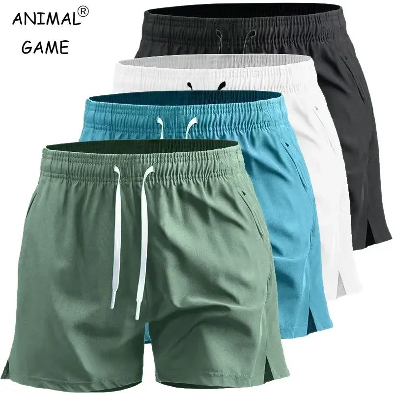 R&z - Sport Workout Shorts Quick Dry Athletic Shorts Lightweight Running Shorts with Pockets Gym Beach Pants