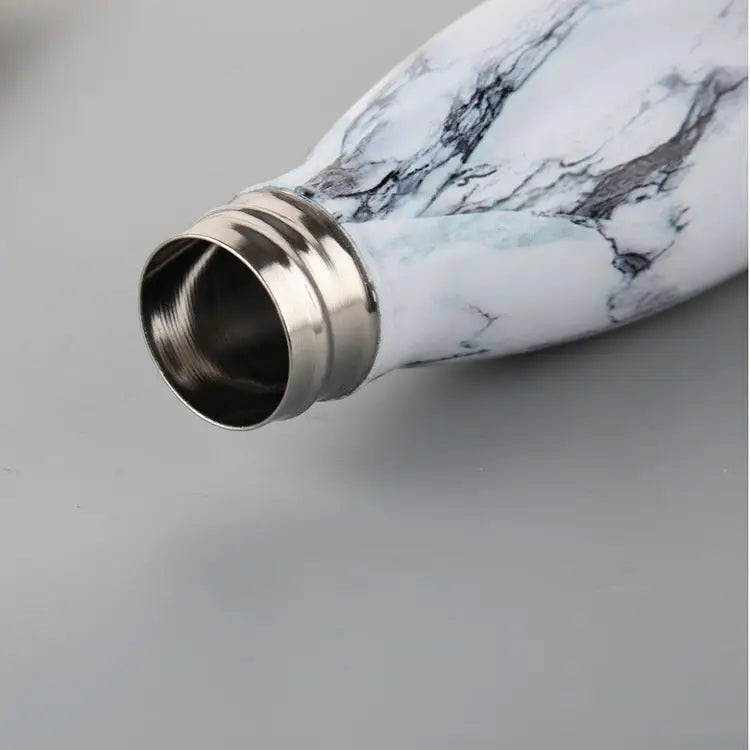 R&z - Stainless Steel Marble Sport Bottle