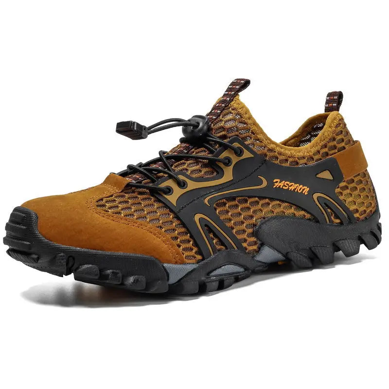 R&z - Summer Sports Climbing Shoes - Outdoor Hiking Footwear - Brown / 48