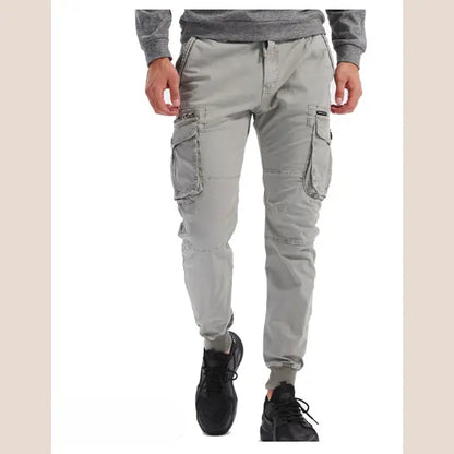 R&amp;Z - Tethered Elastic Waist Casual Cargo Pants