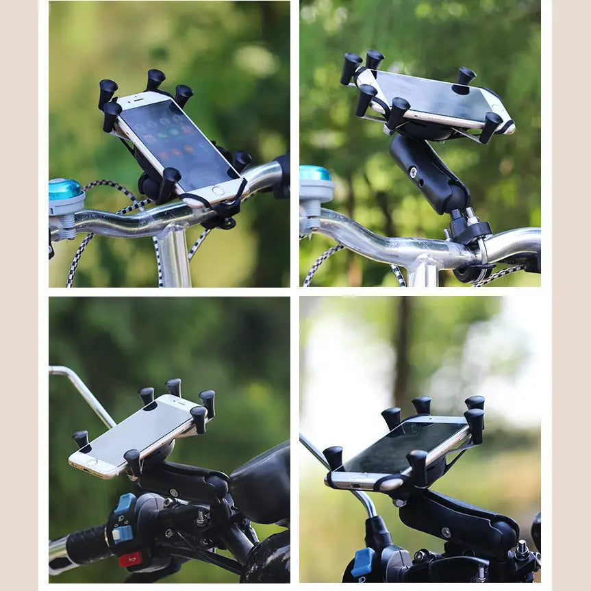R&z - Theft Phone Holder for Motorcycles & Bikes