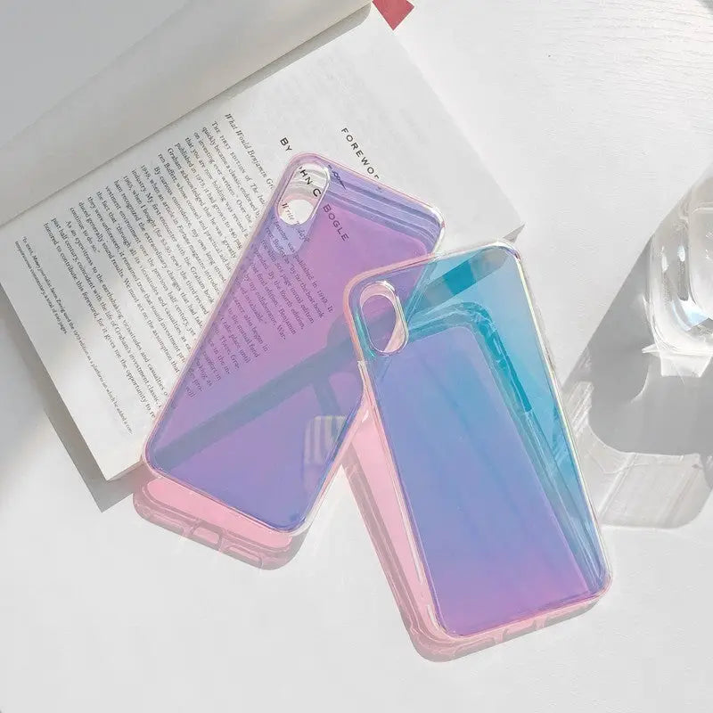 R&z - Transparent Laser Mobile Phone Case - R&z -Electronics Accessories