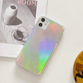 R&z - Transparent Laser Mobile Phone Case - White / IPhone7 8 - R&z -Electronics Accessories