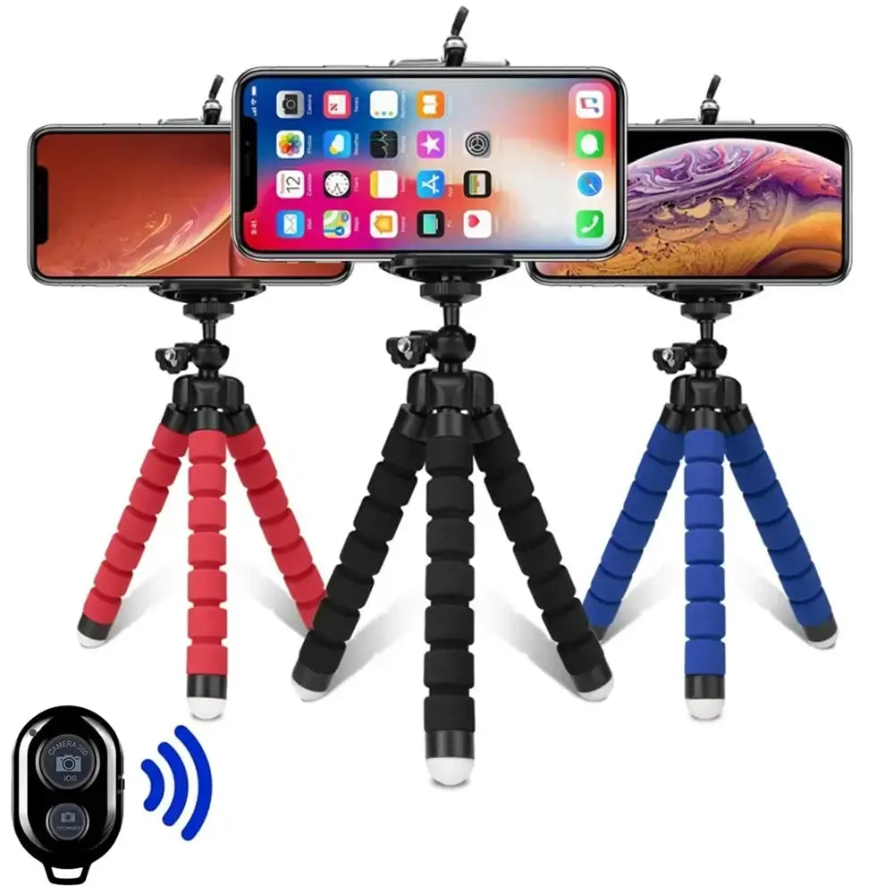 R&z - Tripod For Phone Mobile Camera Holder Clip Smartphone M