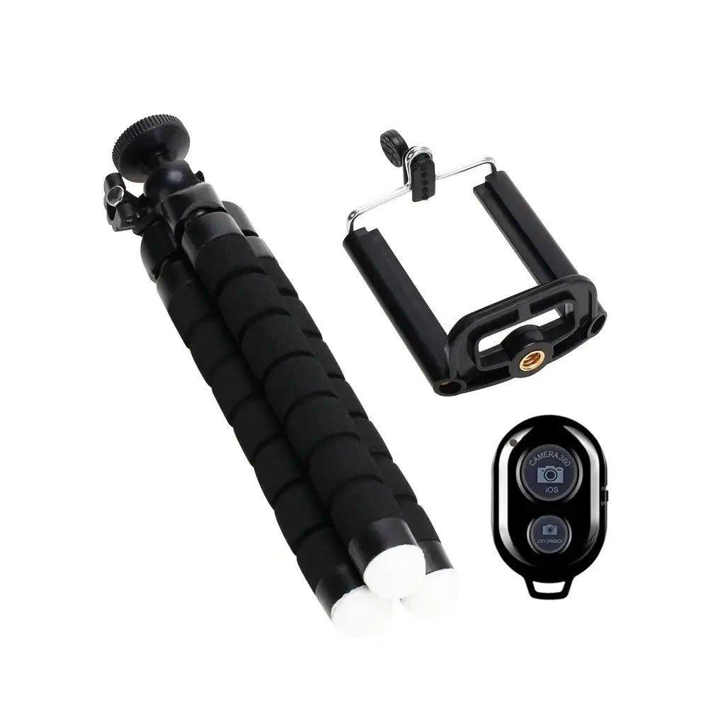 R&z - Tripod For Phone Mobile Camera Holder Clip Smartphone M