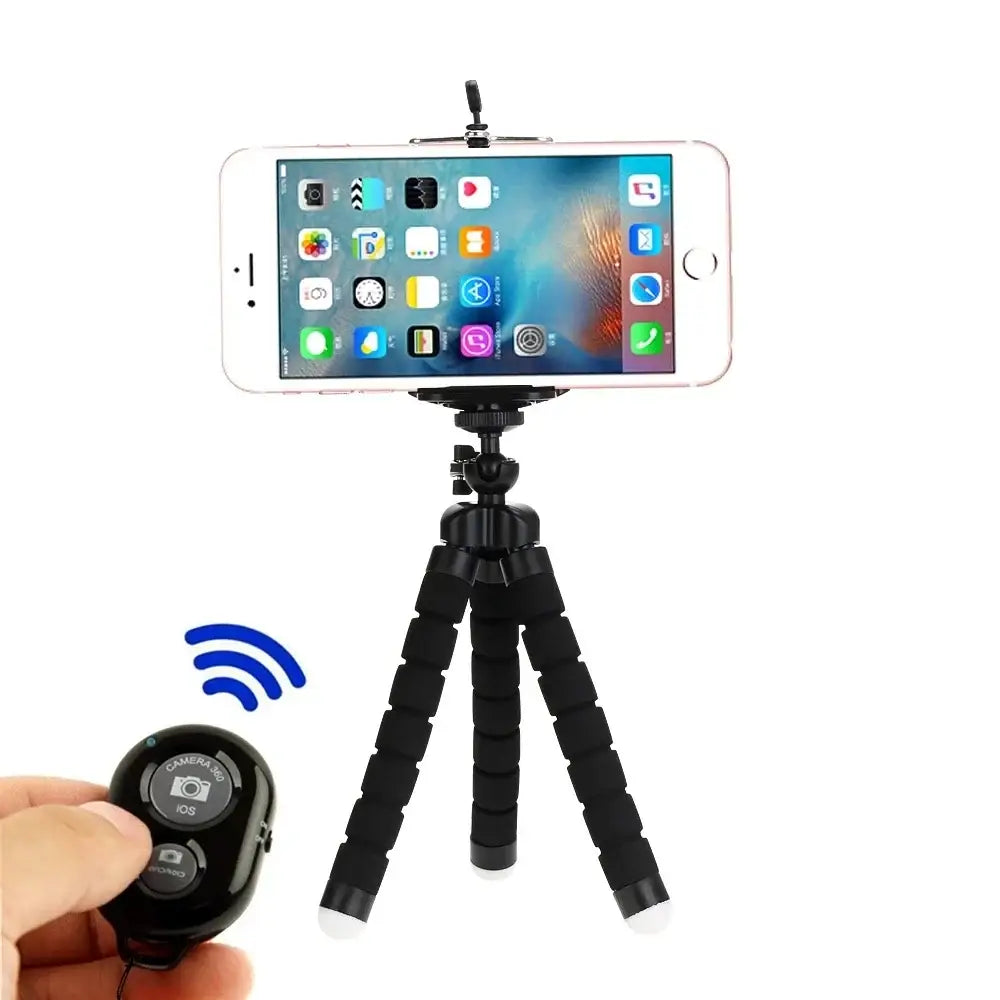 R&z - Tripod For Phone Mobile Camera Holder Clip Smartphone M