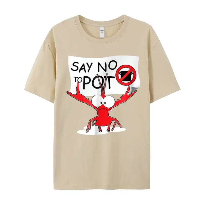 R&Z Urban Graphic Tee - Beige / M - Casual Short Sleeve Shirts