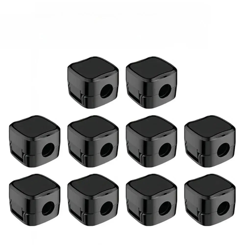 R&z - Usb Charging Line Winder For Office Desktop Home - 10pcs Black