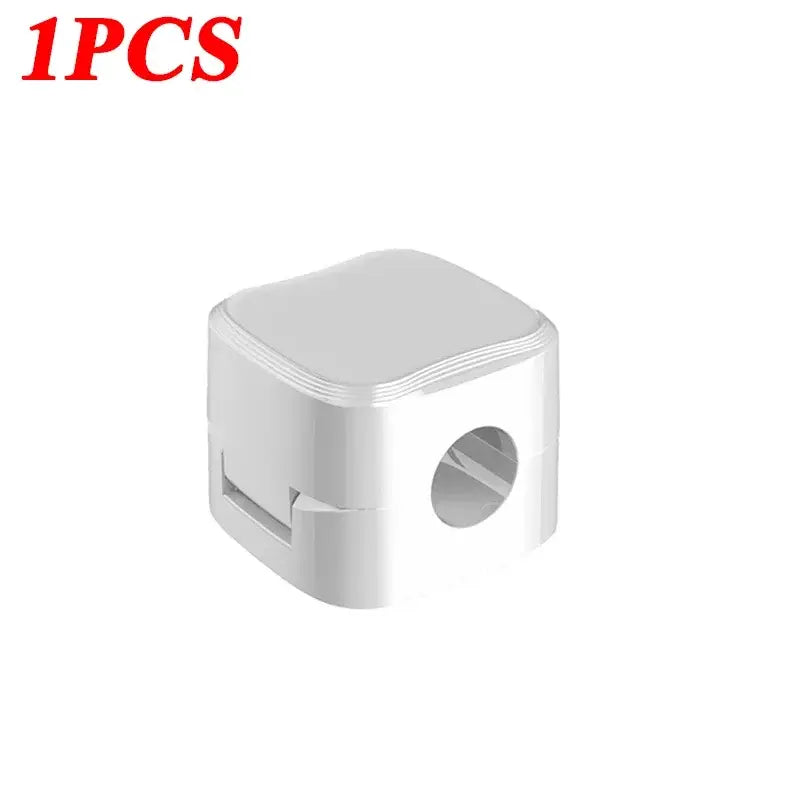 R&z - Usb Charging Line Winder For Office Desktop Home - 1PCS White