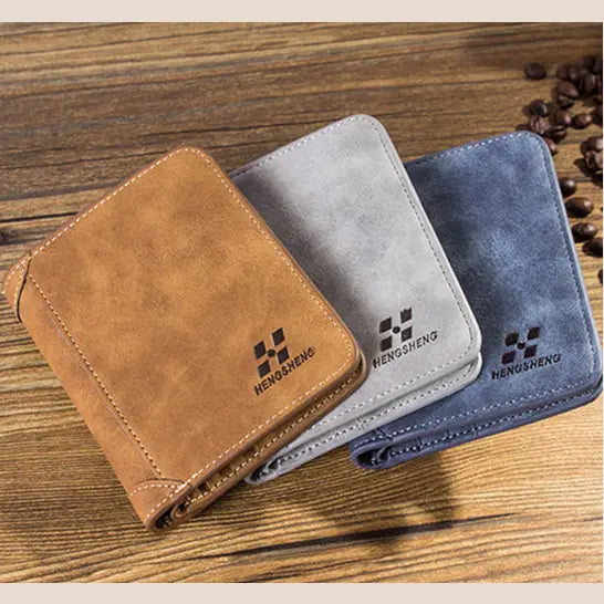 R&z - Wallet in Suede Leather