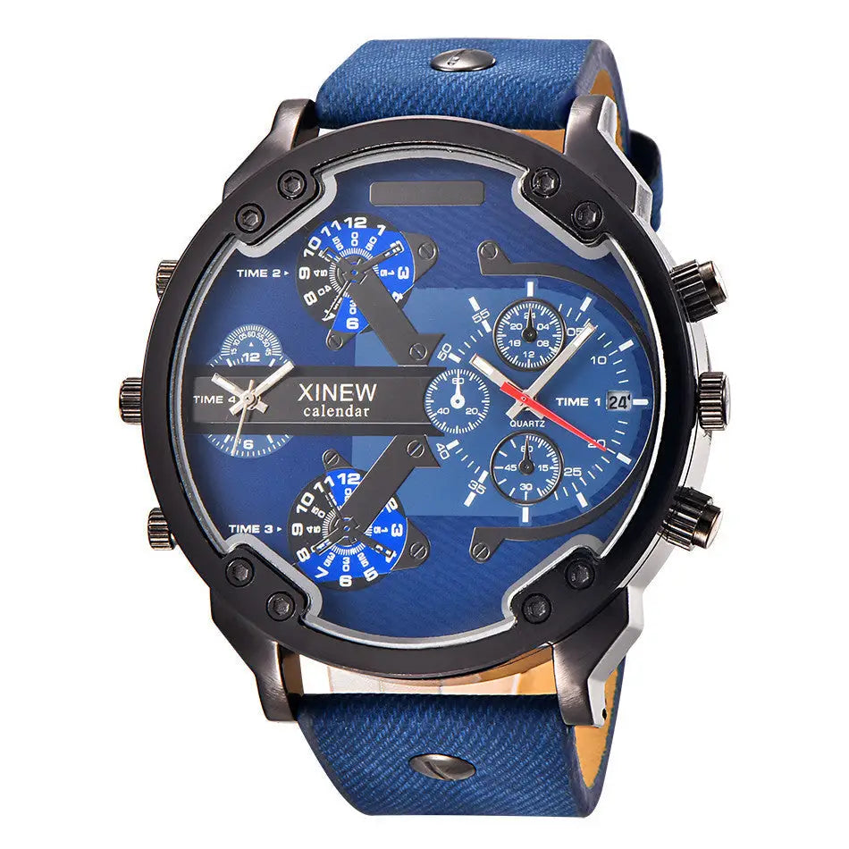 R&z - Watch with Leather Strap - 7312 belt - Executive Watches