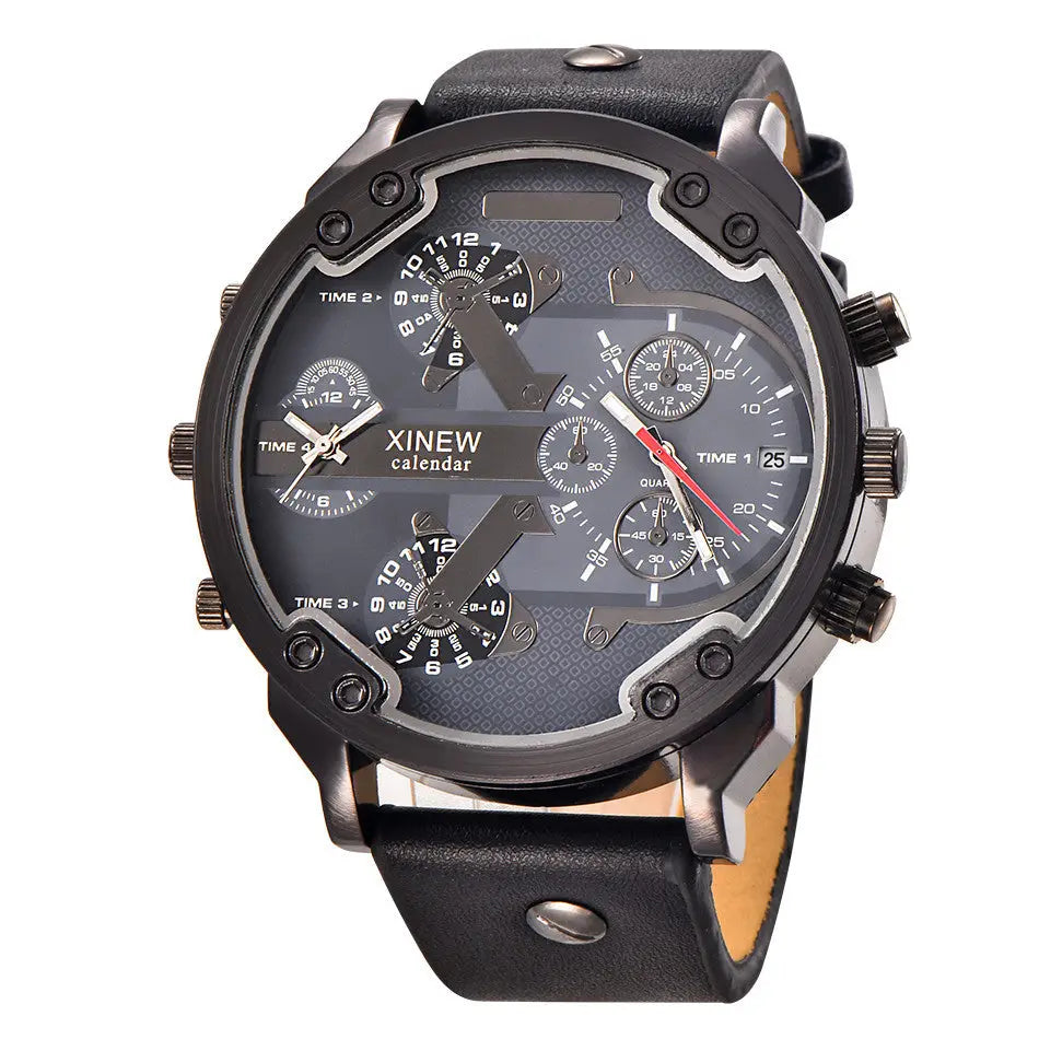R&z - Watch with Leather Strap - 7332 belt - Executive Watches