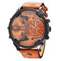 R&z - Watch with Leather Strap - 7348 belt - Executive Watches