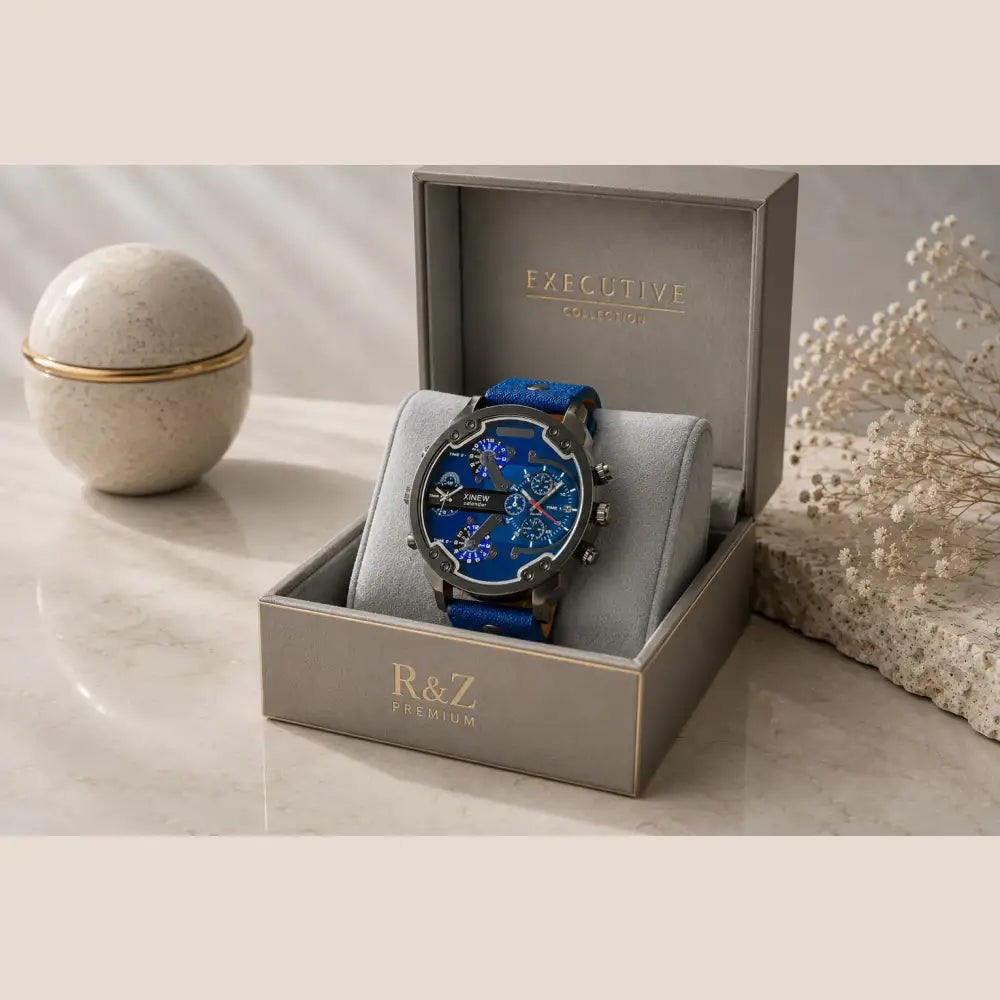 R&z - Watch with Leather Strap - Executive Watches
