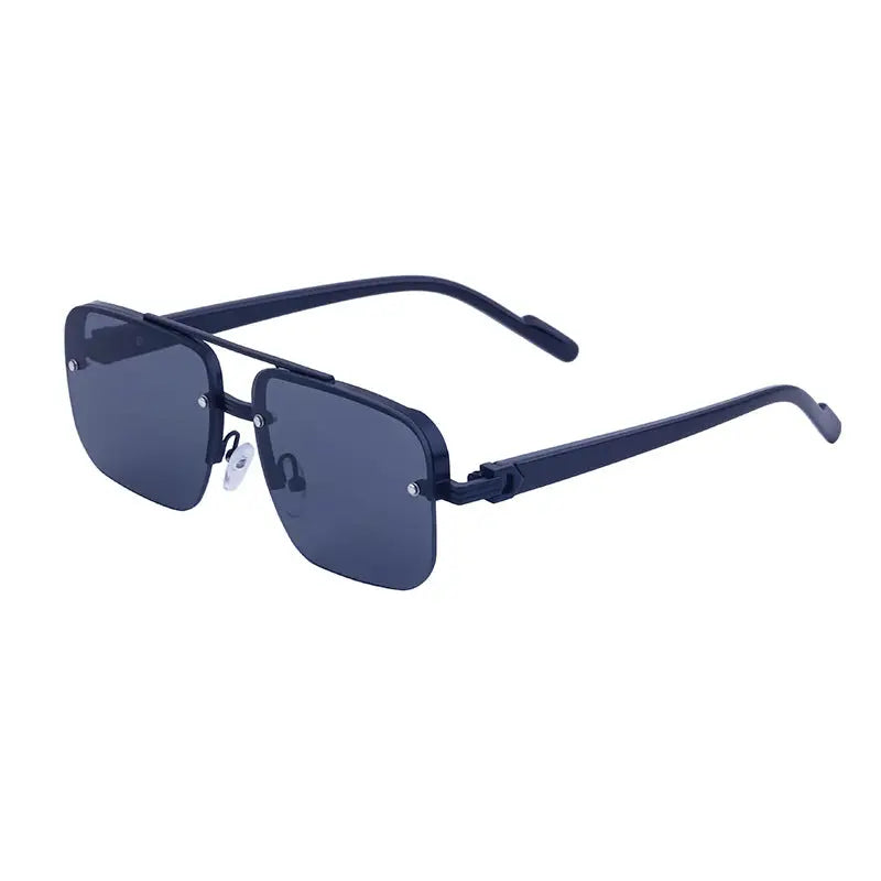 R&z - Women’s Square Fashion Sunglasses - C1 Black Gray / 1508040mm
