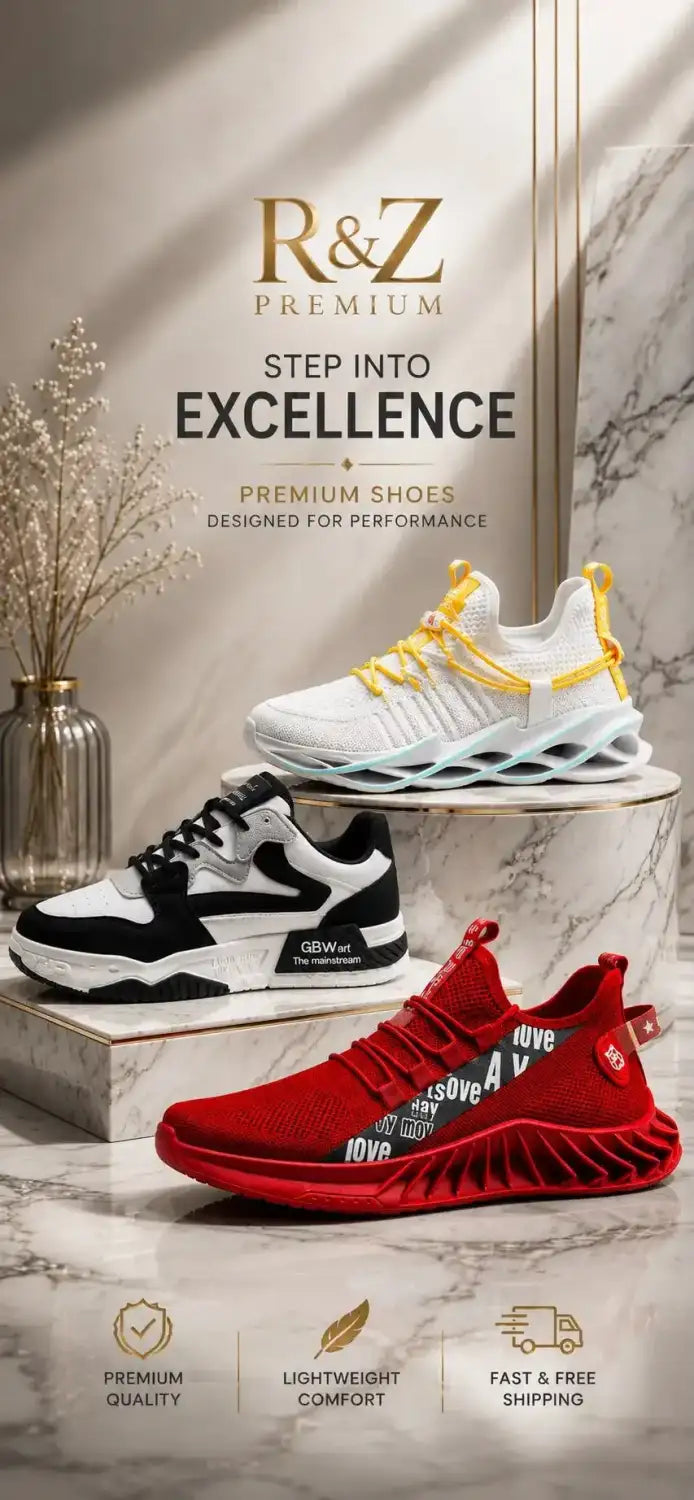 Red athletic sneakers with a mesh upper and bold black wave-like design on the side, featuring white laces and a matching red sole.