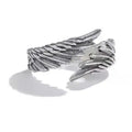 Retro Angel Demon Wings Open Ring for Women Couples Punk Gothic Adjustable Finger Jewelry Accessories Hip Hop Gifts