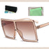 Square Large Frame Sunglasses for Women - C5