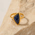 Triangle Fashion Personality Ring for Women - Gold