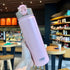 Tyeso Stainless Steel Thermos Cup for Outdoor Sports - Pink 750 ml