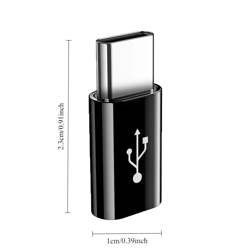 R&z - Type C Male Adapter OTG Converter Micro-B To USB-C Connector Charging Cable Adapter Phone Accessories
