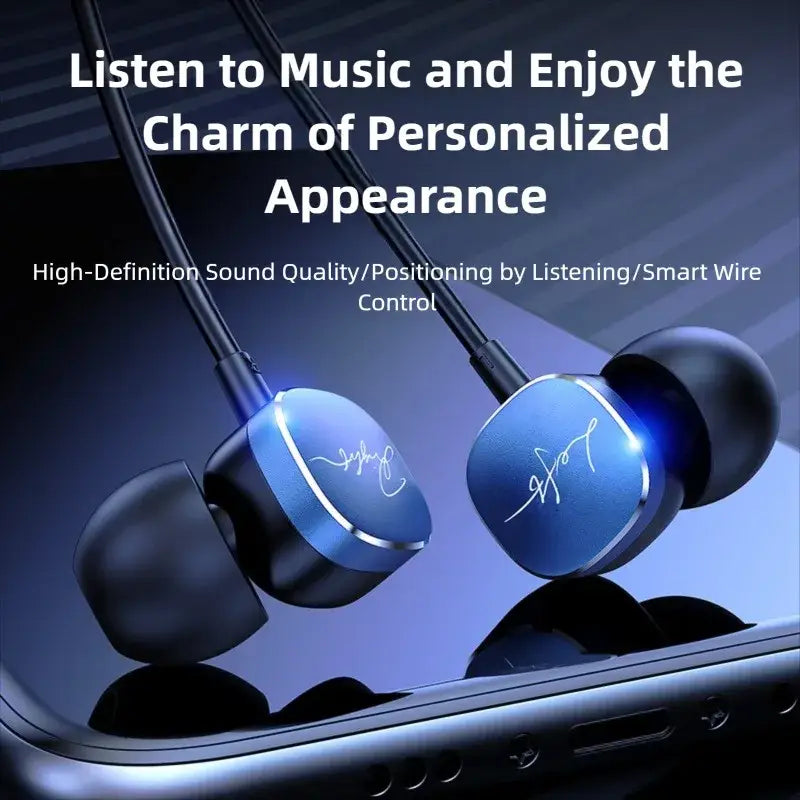 R&z - Type C Wired Headphones Dolby Sound With Mic 3.5MM In-ear Earphones For iPhone 16 Galaxy S25 S24 S23 S22