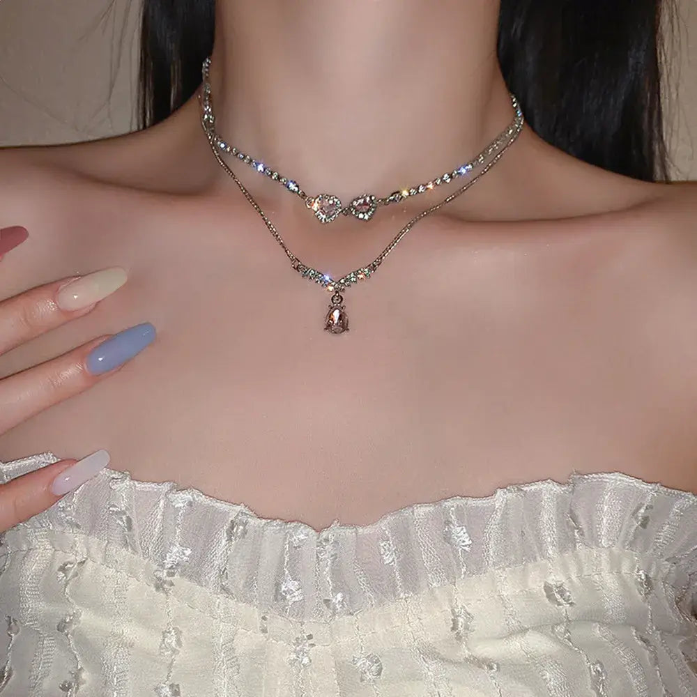 Vintage Butterfly Necklace Women Golden Stainless Steel Blade Snake Chains Aesthetic Charms Choker Women jewelry Gift