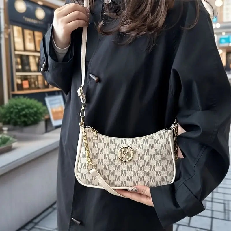 Vintage Style Handbag Crossbody Bag Adjustable Strap Women Messenger Shoulder Bag Sophisticated Accessory Tote Bag