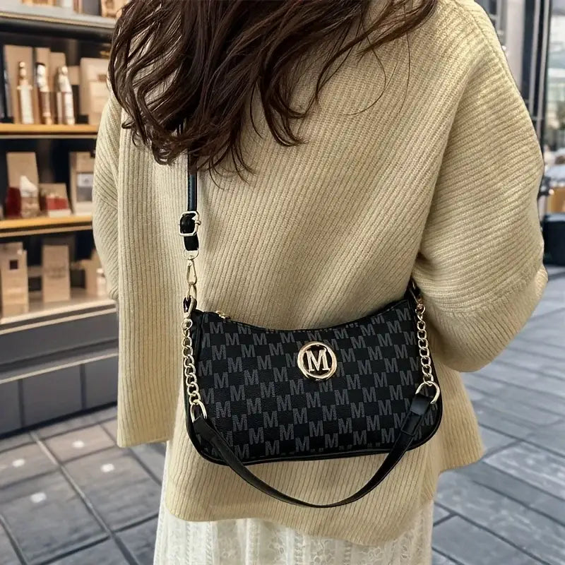 Vintage Style Handbag Crossbody Bag Adjustable Strap Women Messenger Shoulder Bag Sophisticated Accessory Tote Bag