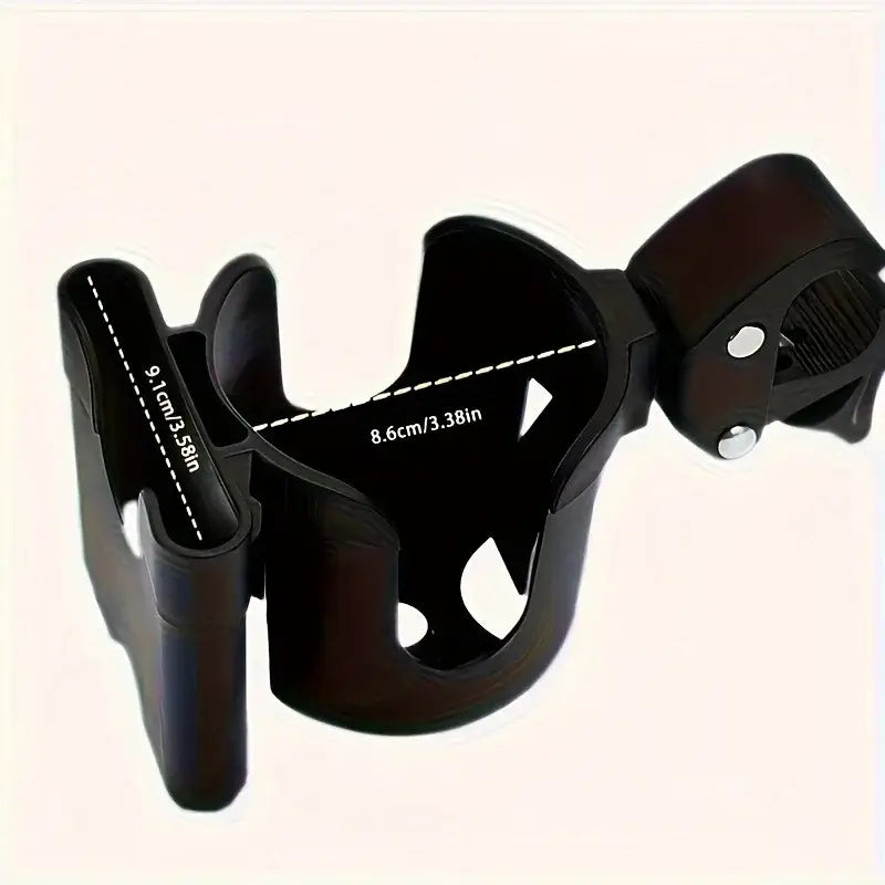 R&z - Water Cup Holder With Phone Holder Universal Bottle Holder For Wheelchair stroller Accessories