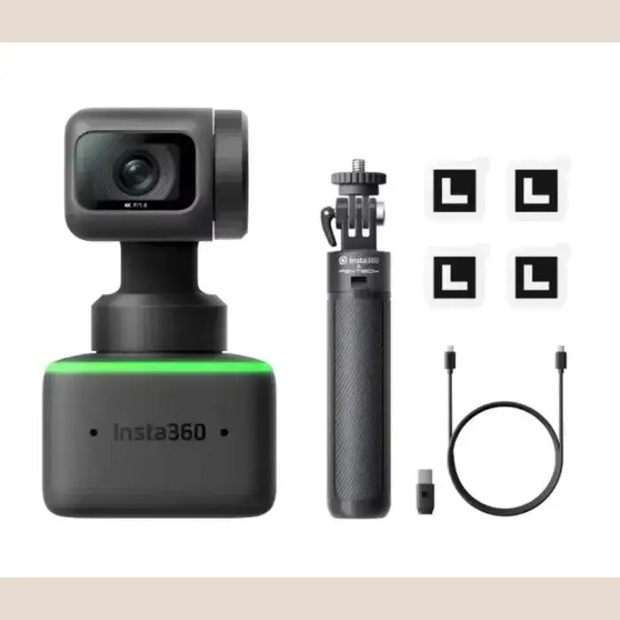 Webcam For Insta360 Link 2C Link2 Link Webcam 4K Webcam AI Tracking Noise-Canceling Gesture Control 4K30fps - 210